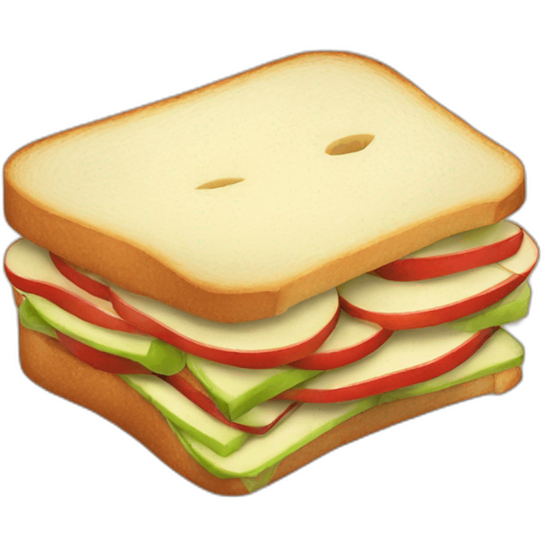 Apple Sandwich emoji