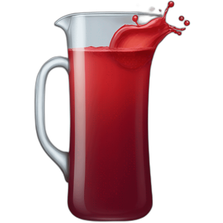 jug of red juice emoji