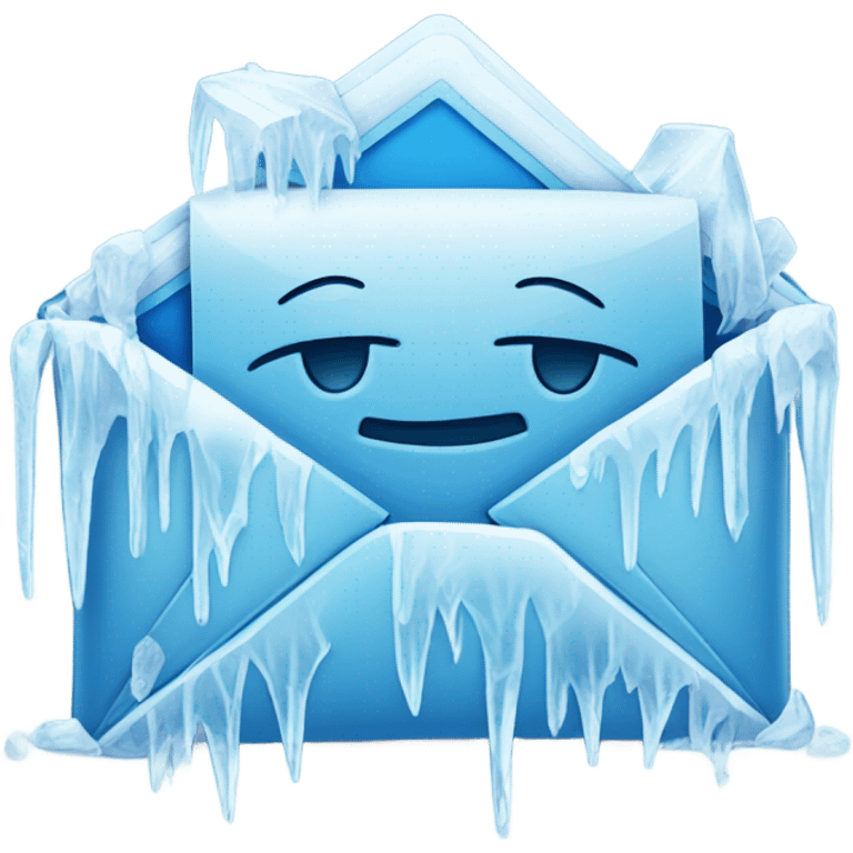 frozen email envelope emoji