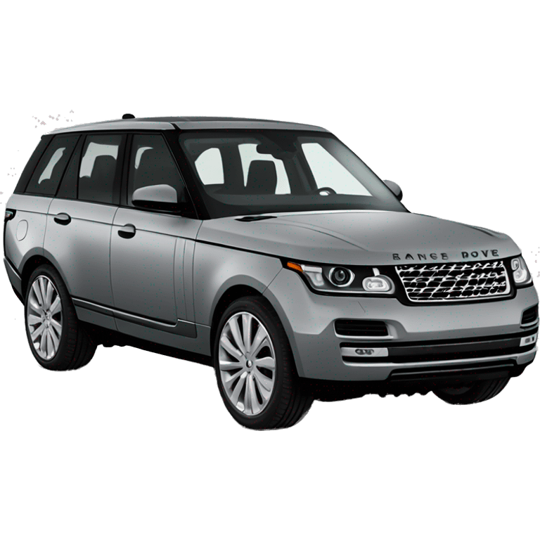 Range Rover in Grey emoji