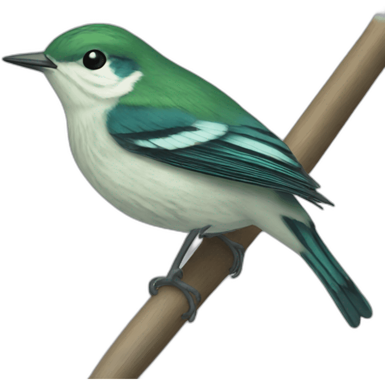 Cerulean warbler emoji