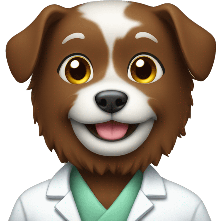 A veterinarian  emoji