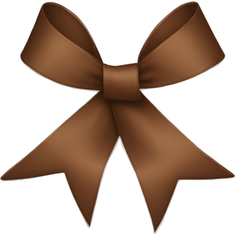 Brown ribbon  emoji