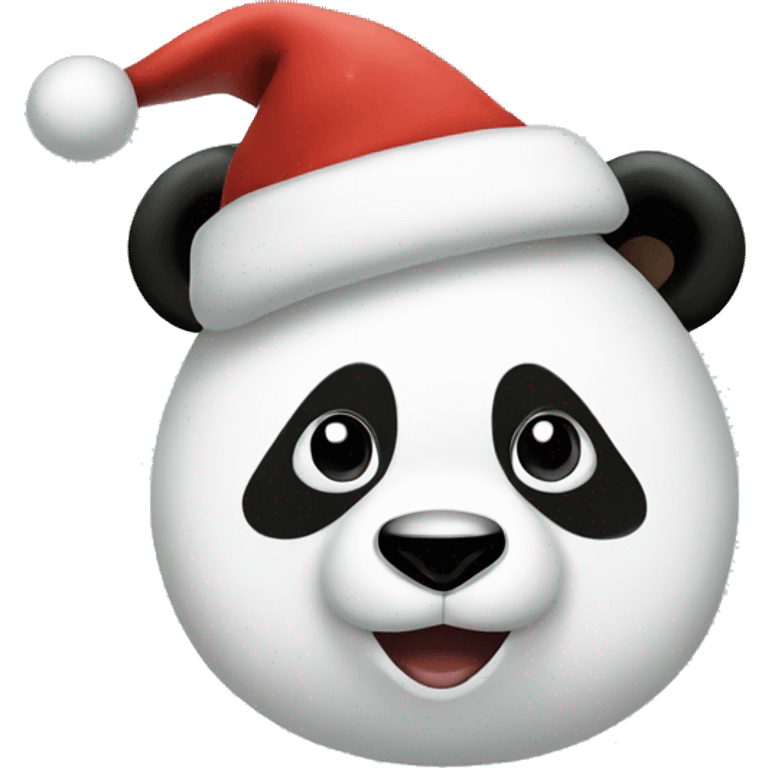 christmas panda emoji