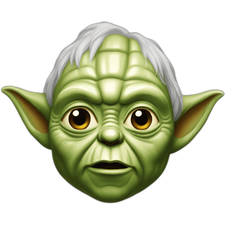 Yoda boire bière emoji