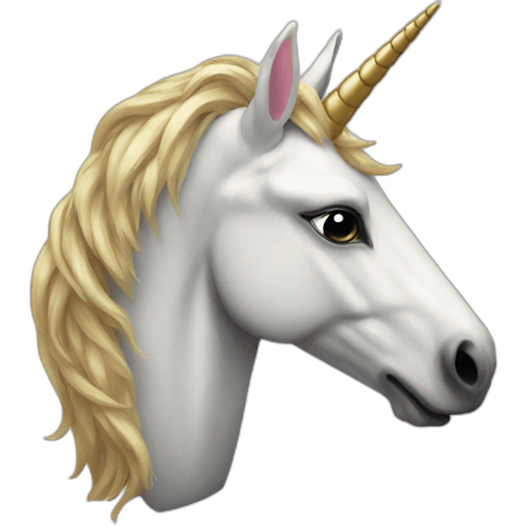 Orthodox unicorn head emoji