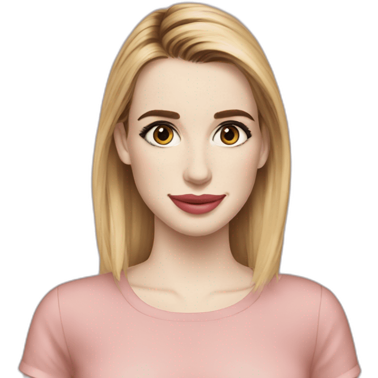 Emma roberts emoji