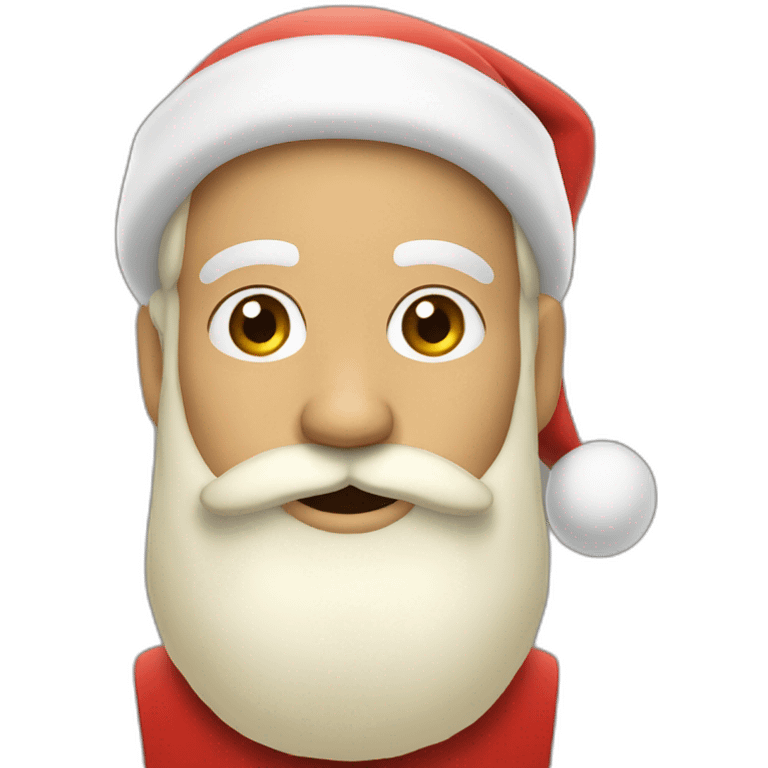 santas beard emoji