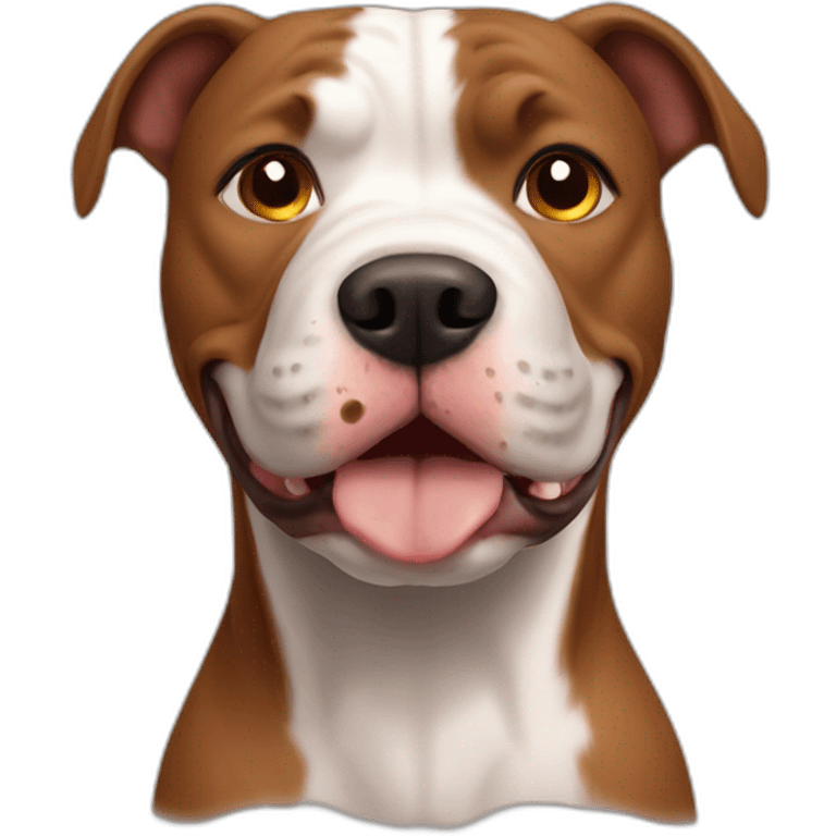 pitbull marron emoji