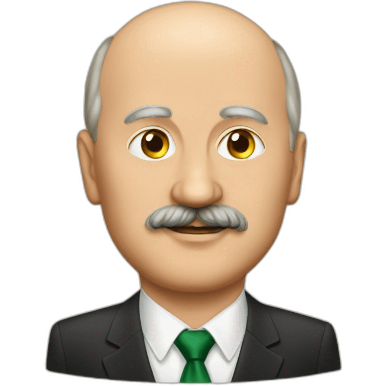 Lukashenko with potatoes emoji