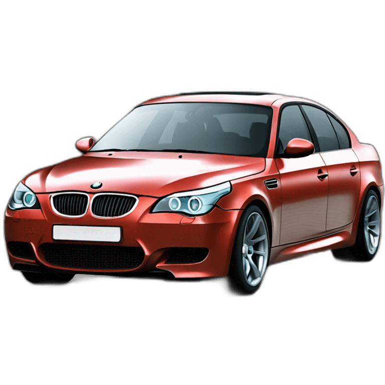 Voiture BMW e60 m5 emoji