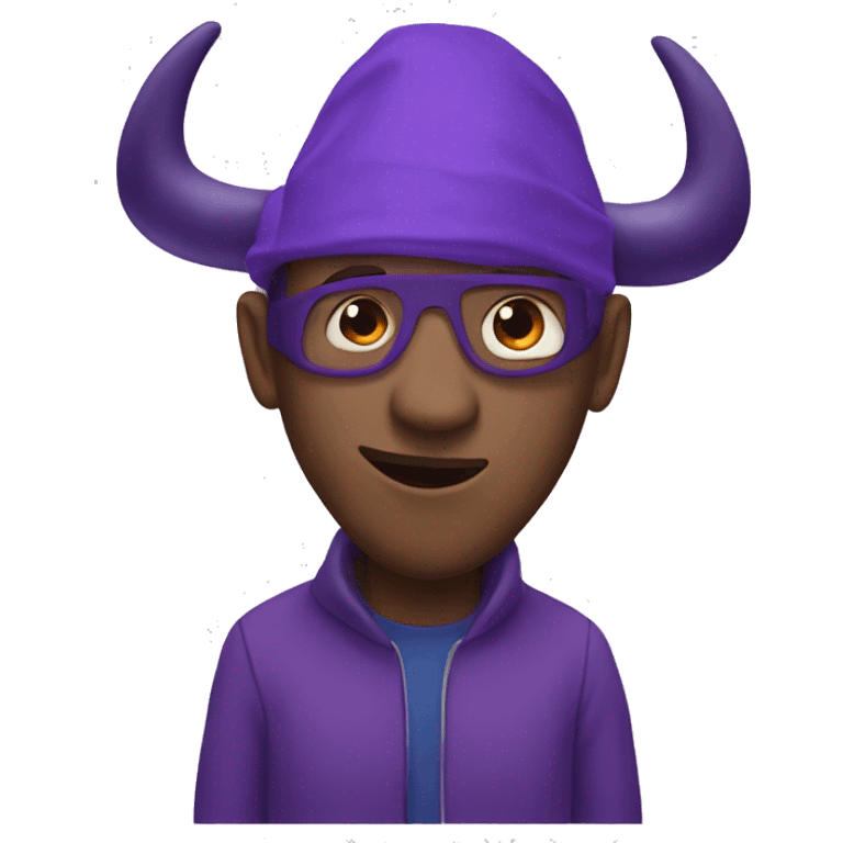 Purple red bull emoji