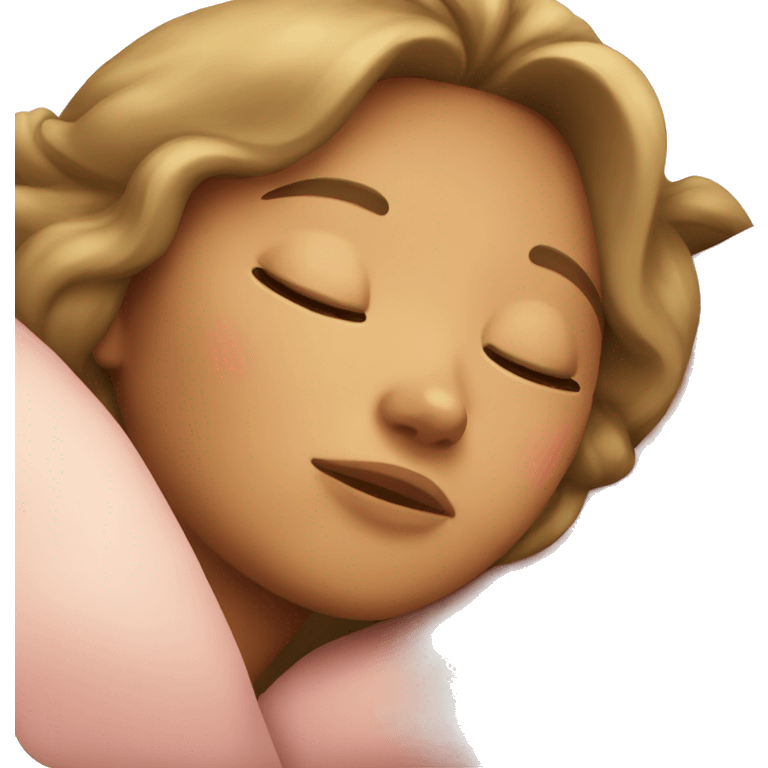 girl sleeping emoji