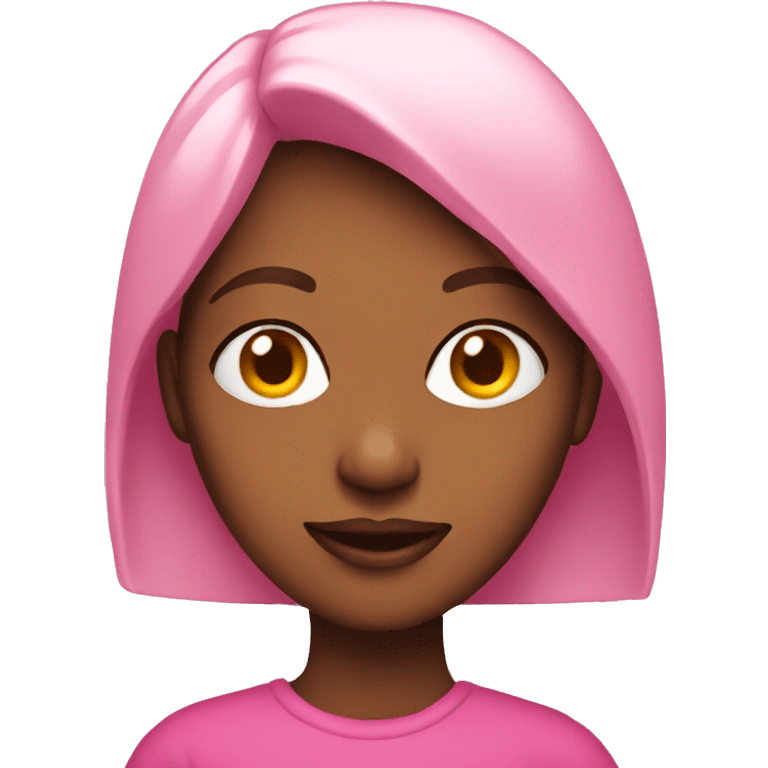 pink woman emoji