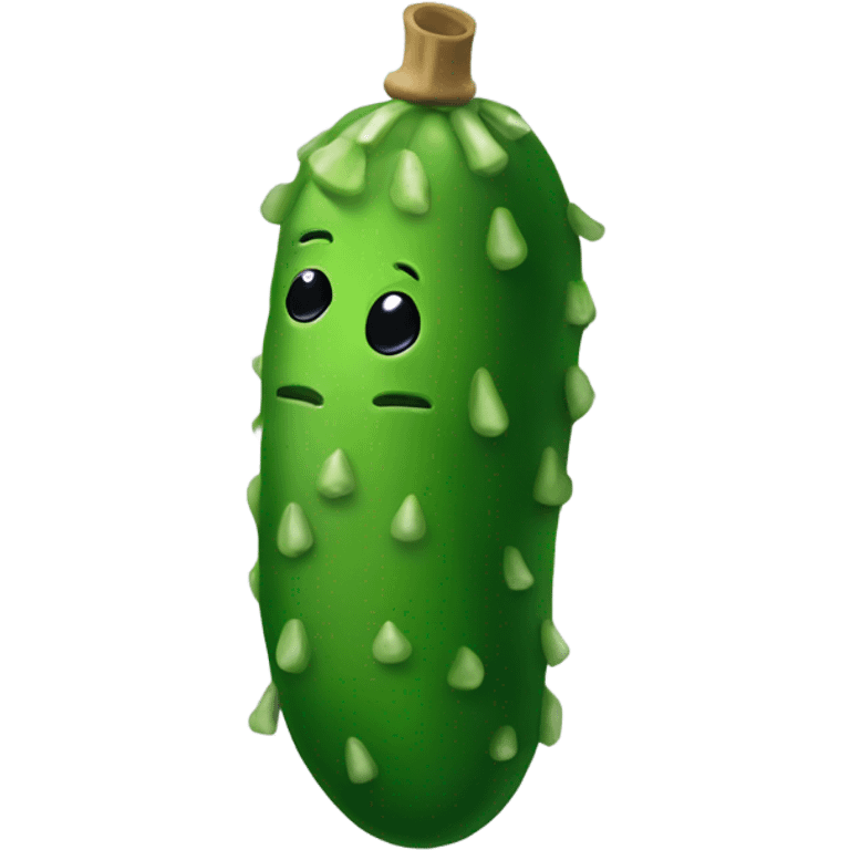 Christmas pickle emoji