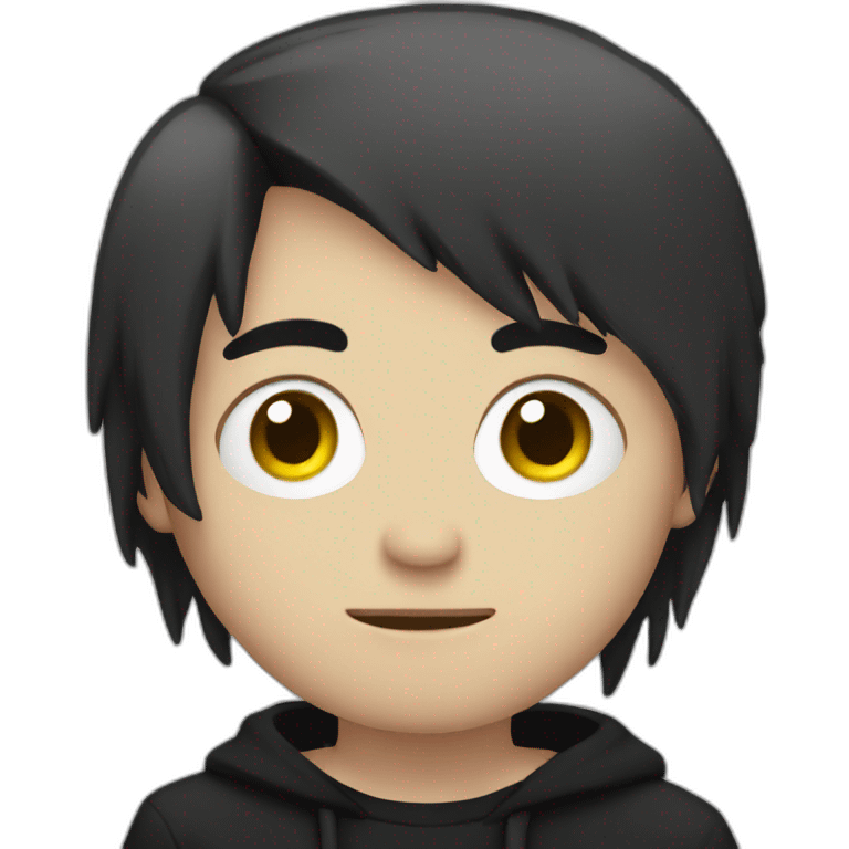 an emo boy emoji