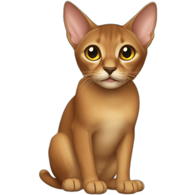 light abyssinian emoji