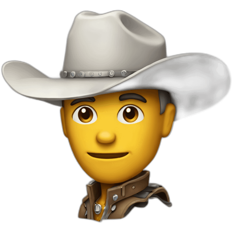 robot cowboy emoji