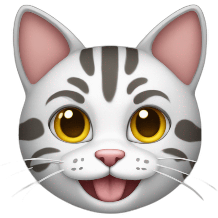 Gato sonriendo  emoji