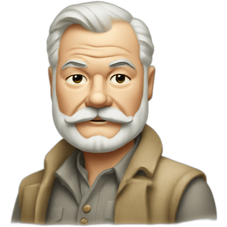 Ernest Hemingway emoji