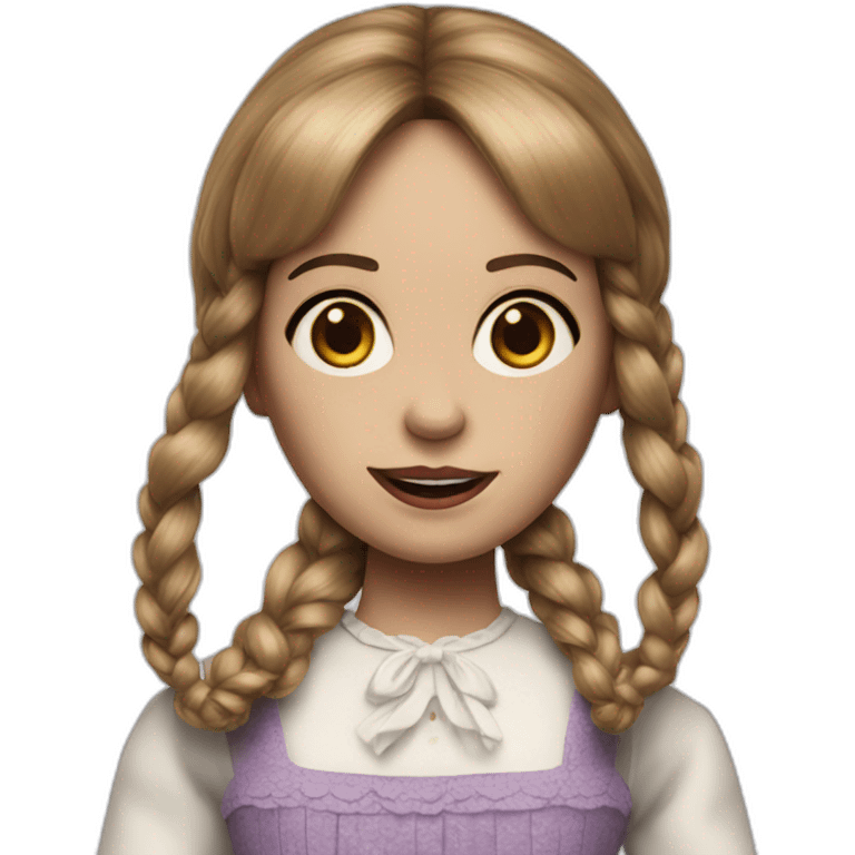 Annabelle conjuring movie doll emoji