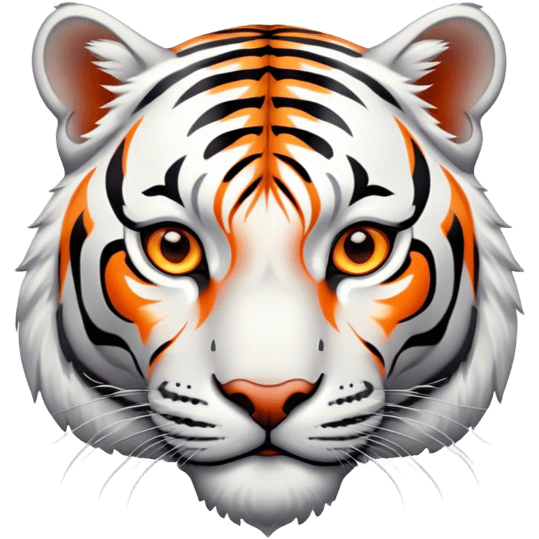 white tiger emoji