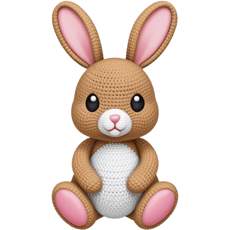 Lapin crochet 🧶 emoji