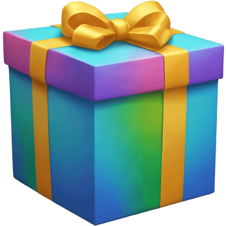 pride mystery gift box emoji