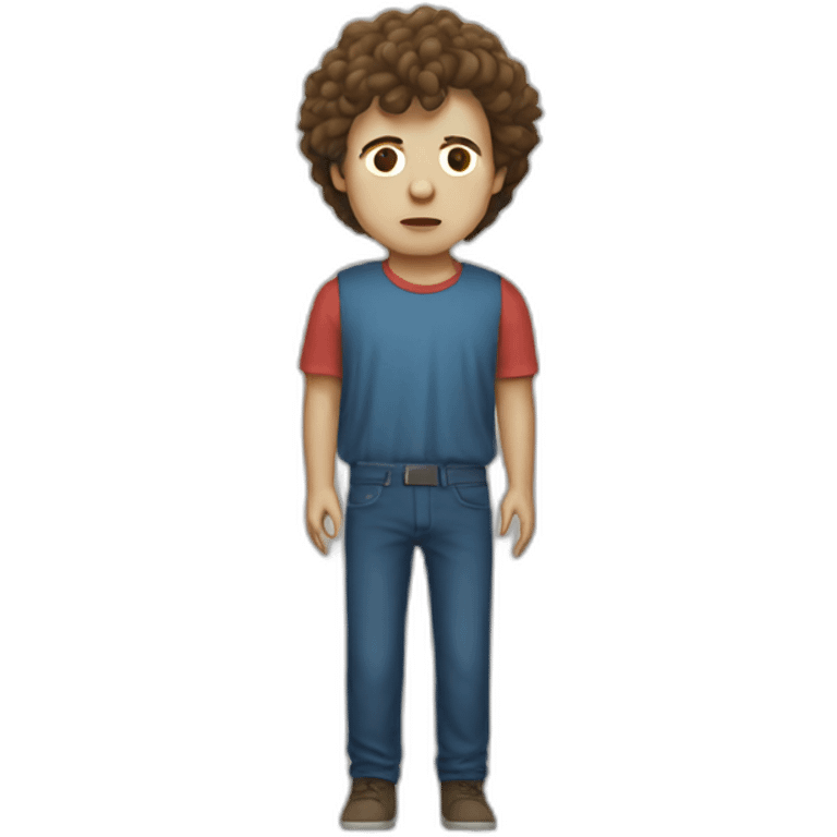 Stranger thing sur toilettes emoji