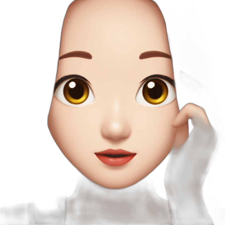 shuhua of (g)i-dle music group emoji