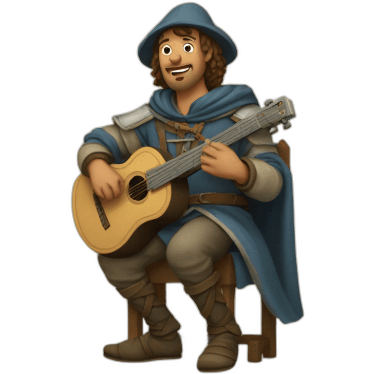 medieval Troubadour emoji