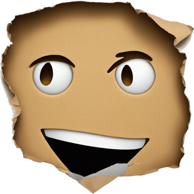 torn cardboard emoji