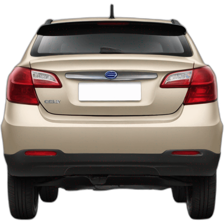 Car Geely CK in beige color  emoji