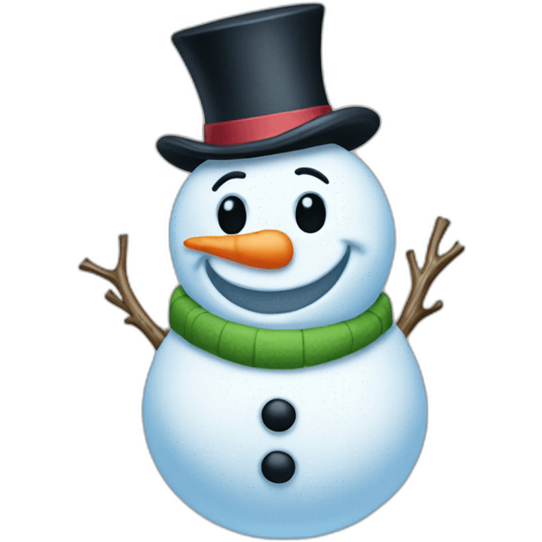 frosty the snowman emoji