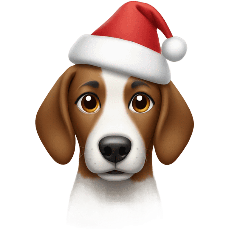 christmas dog emoji