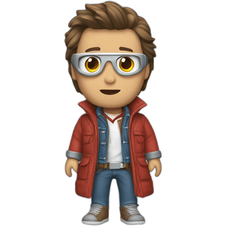 Marty MCFly emoji