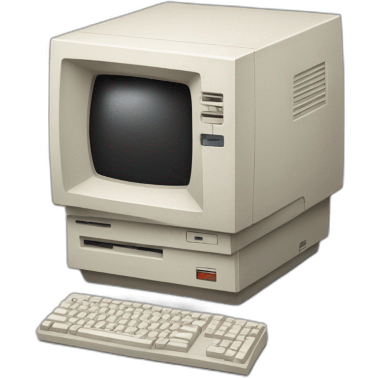 Classic Apple Macintosh Computer emoji