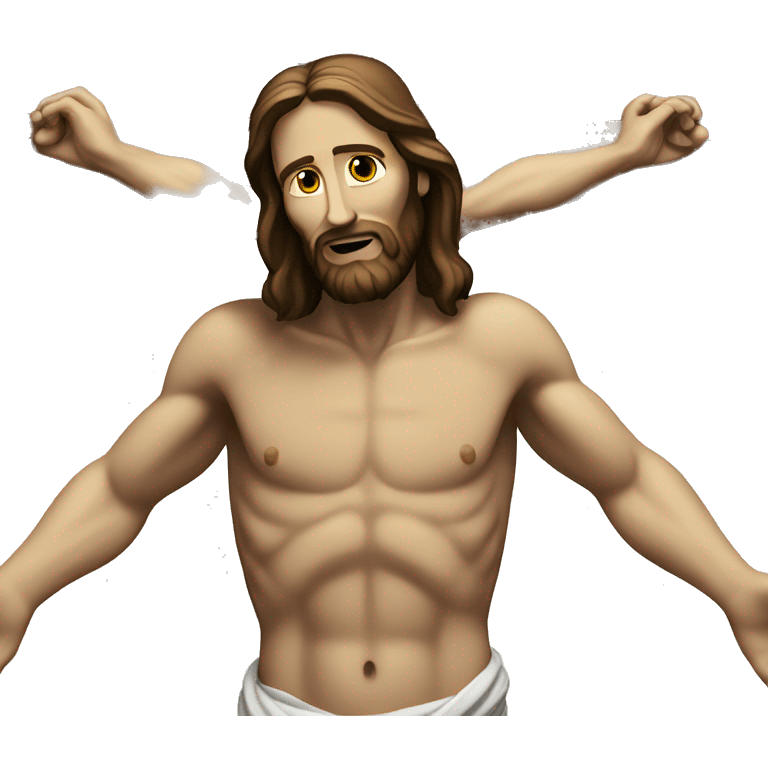 Jesus on cross emoji