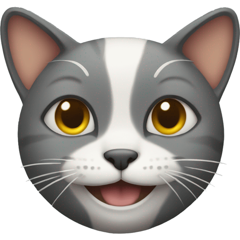 Cat smiling  emoji