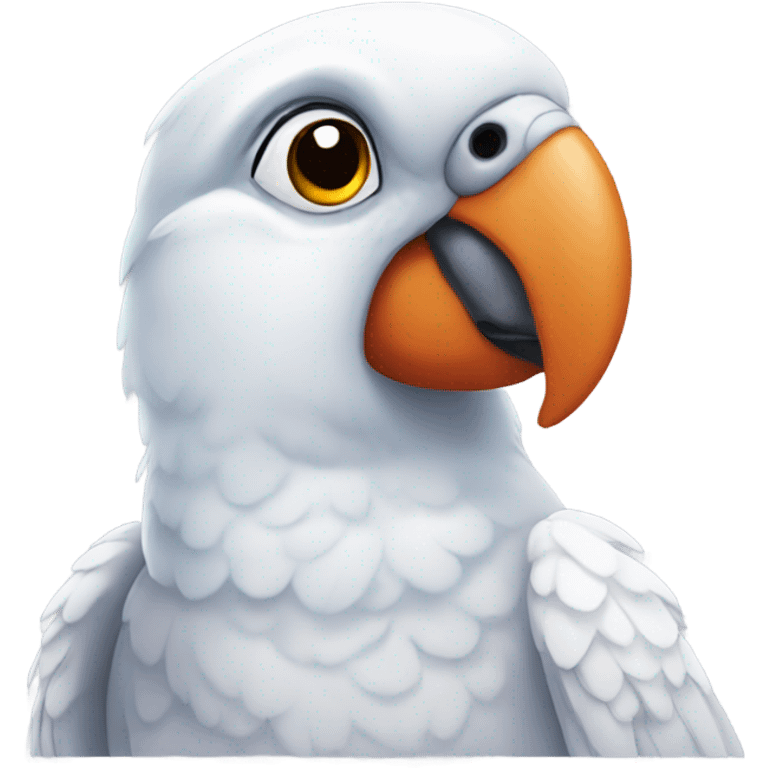 a parrot corella emoji