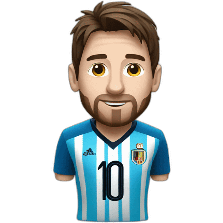 Messi world cup winner emoji