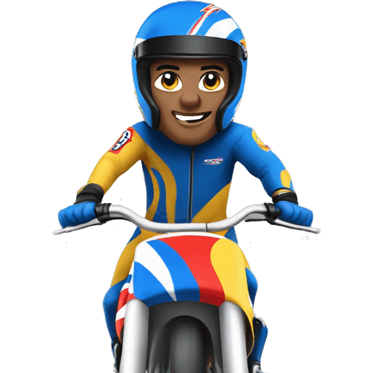 Speedway rider emoji