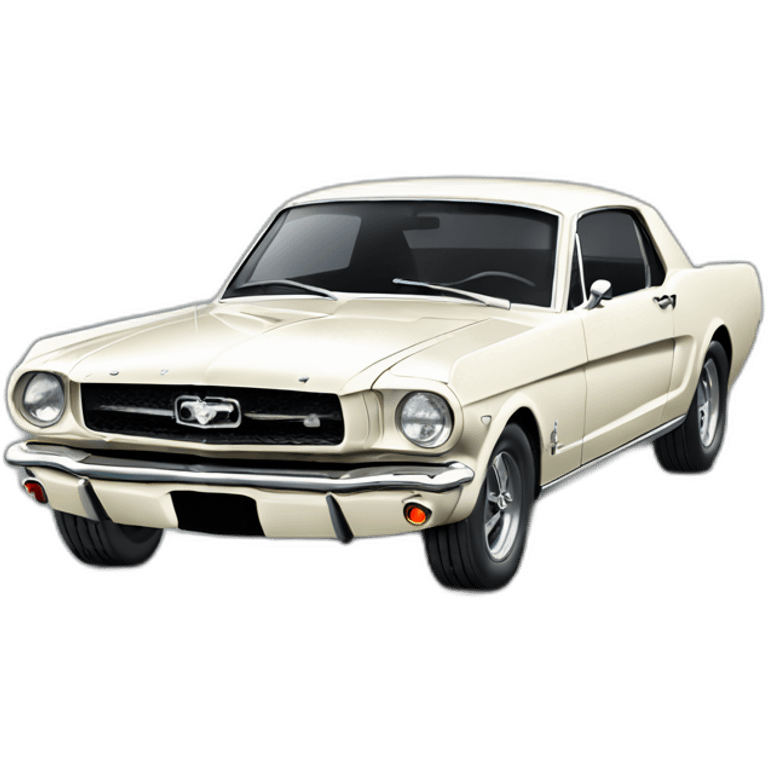 1966 mustang coupe emoji