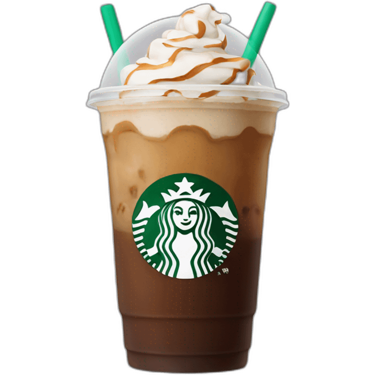 Starbucks ice coffee closed emoji