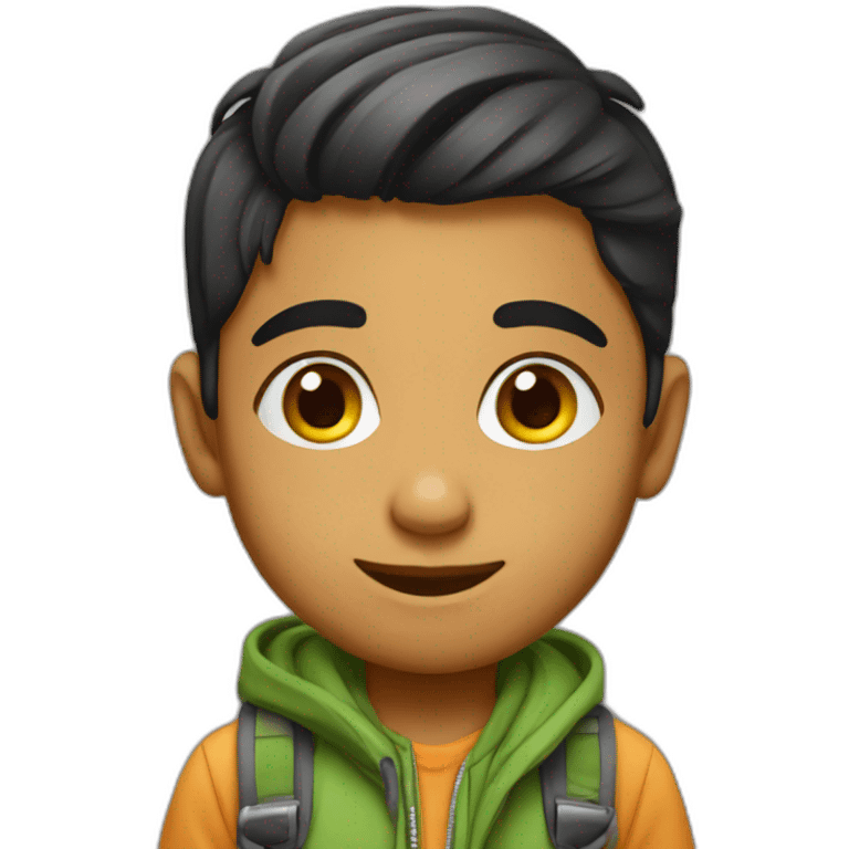 Cute punjabi kid emoji