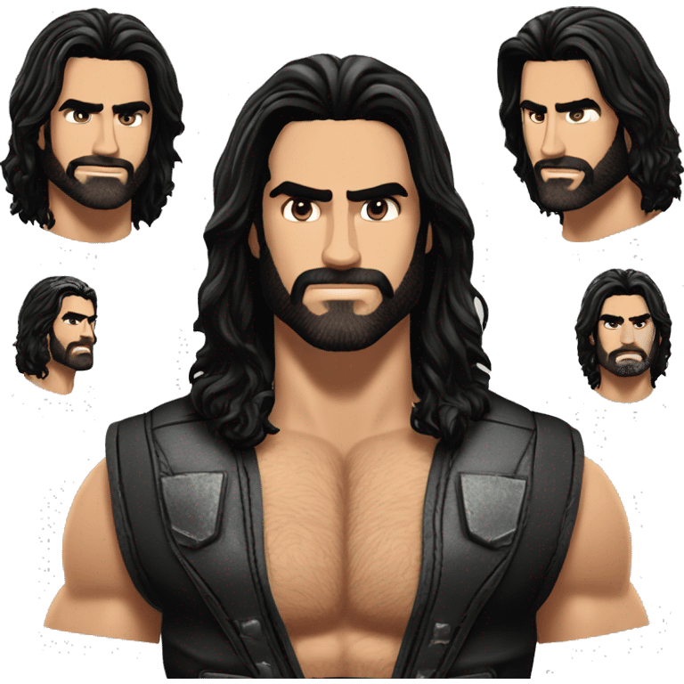 Seth Freakin Rollins wwe super réaliste emoji