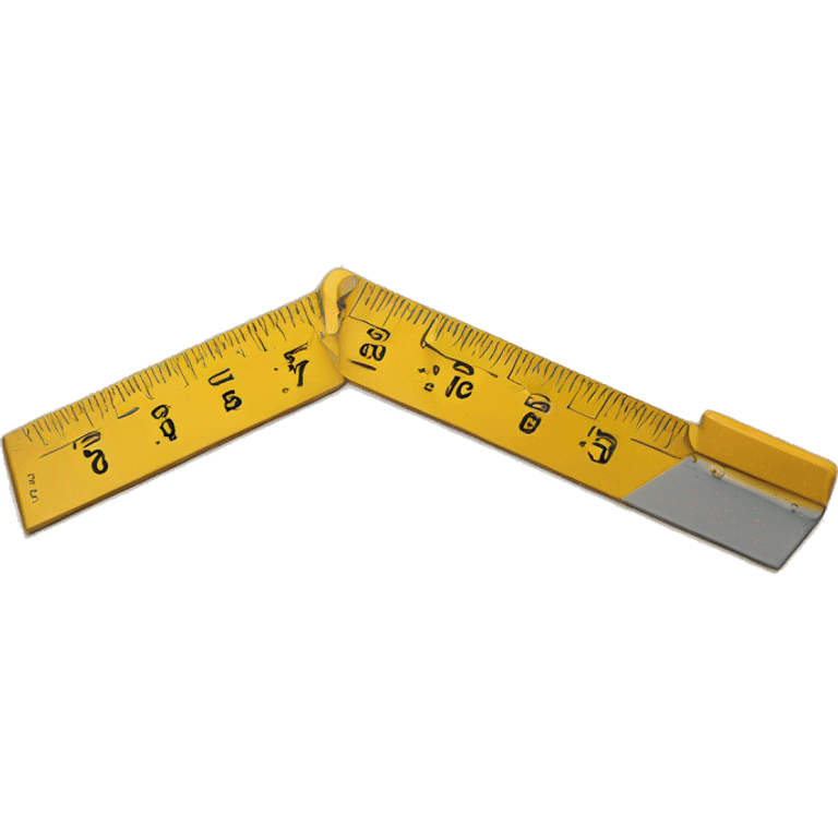 the measuring ruler is drunk emoji