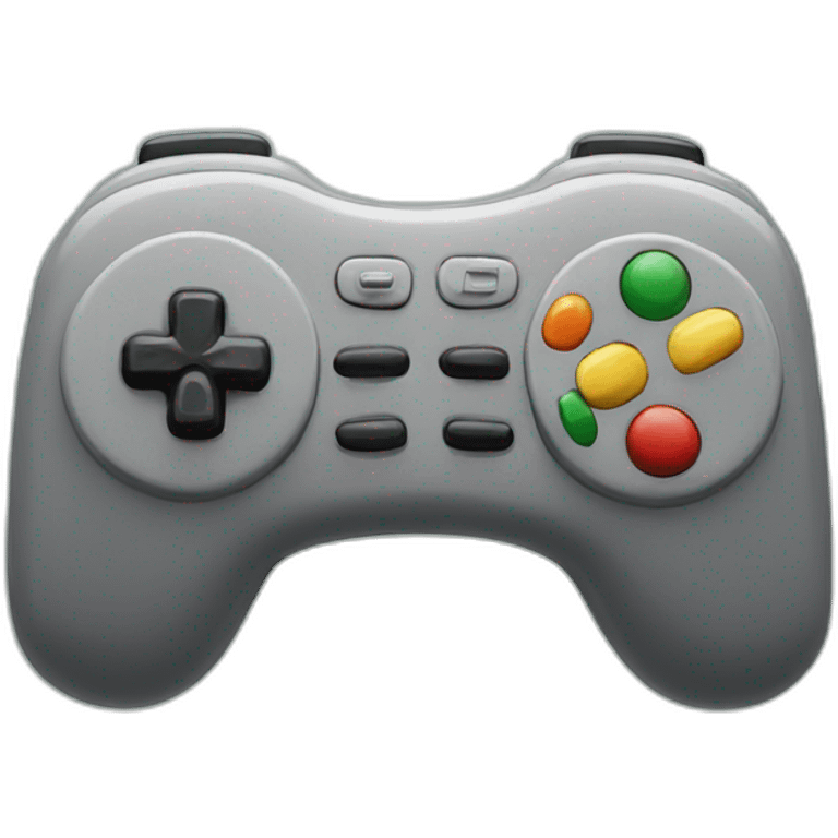 Retro gaming controller emoji