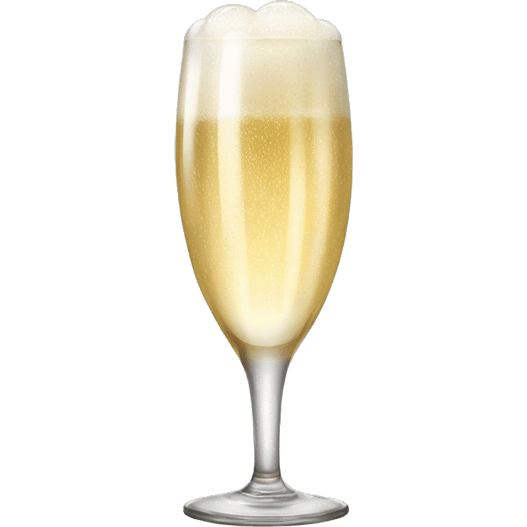 Bubbly proseco glass emoji