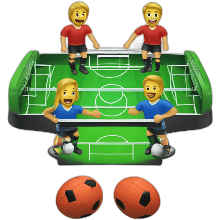 table soccer emoji